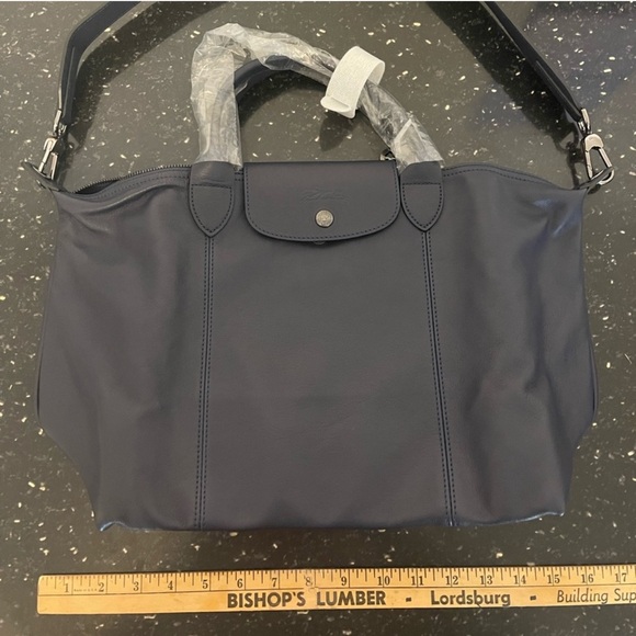 Longchamp Dark Blue Crossbody Bag - Picture 1 of 5